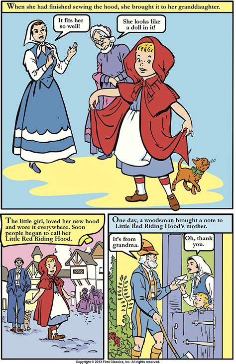 little red riding hood comic